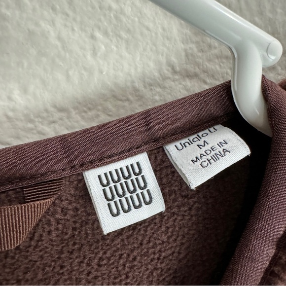 Uniqlo U Vintage Sherpa Jacket Deep Pile Size Medium - Picture 3 of 7